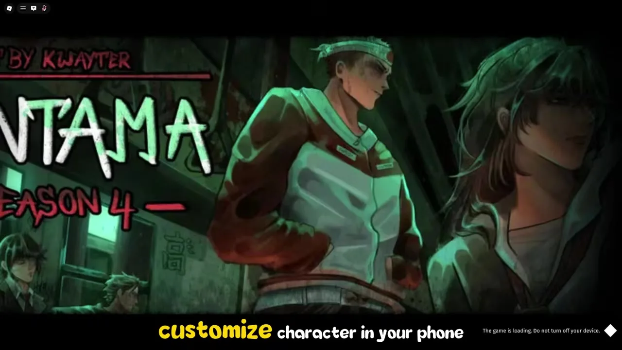 Rintama High Phone Customize Character menu open on the Character tab with the Import Hair field visible above Hair Color